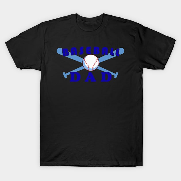 BASEBALL DAD T-Shirt by teez4u